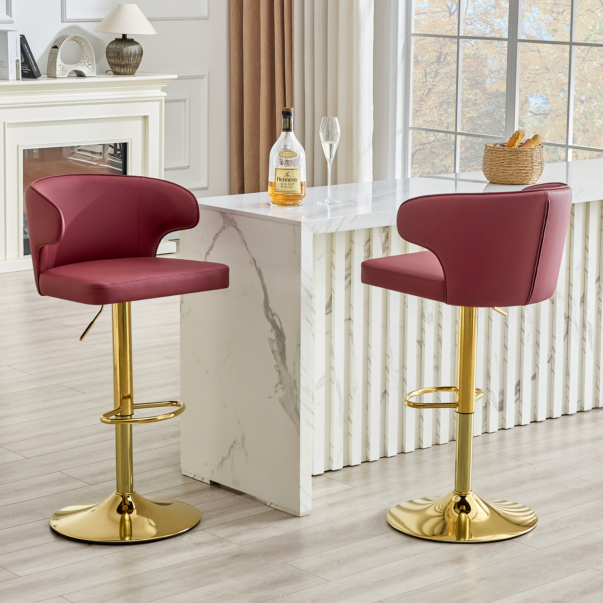Bar Chair Modern Rotating