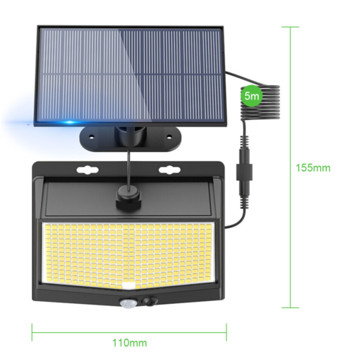 Solar Security Light Outdoor Motion Sensor