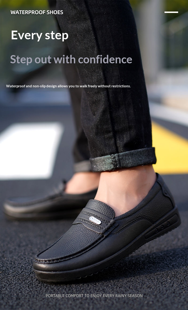 Short-tube Waterproof Rain Boots For Men And Non-slip