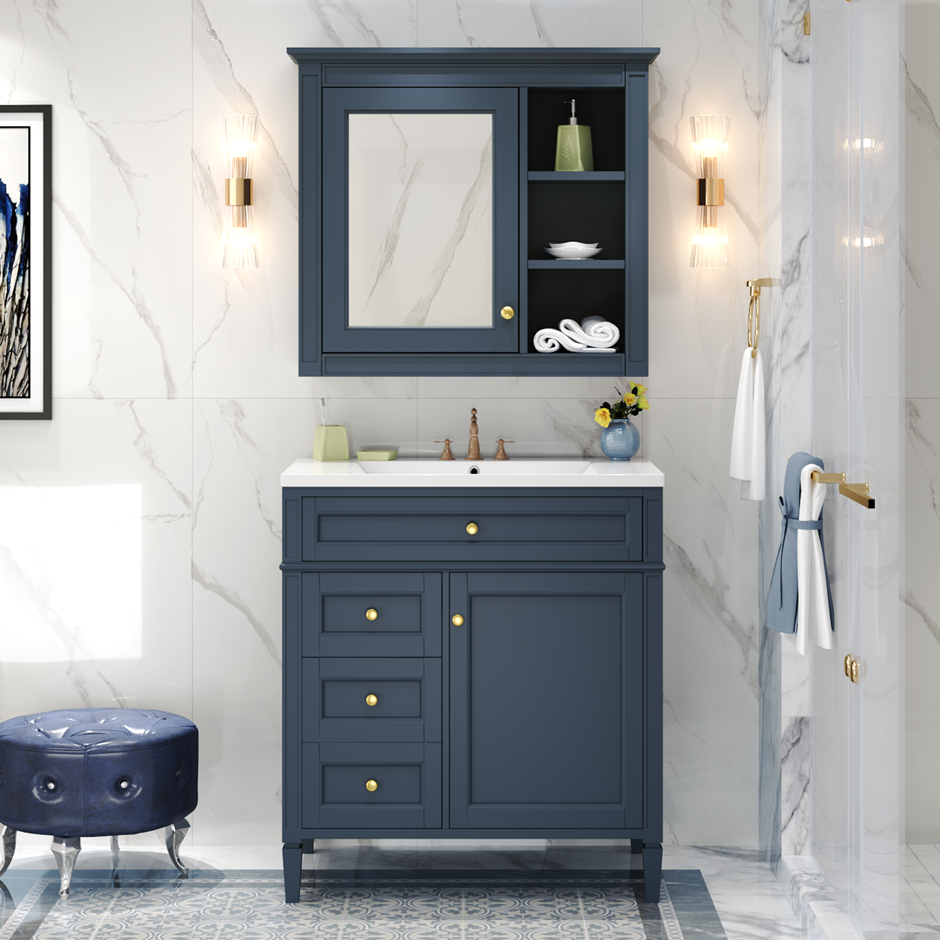 30 Inch Bathroom Vanity