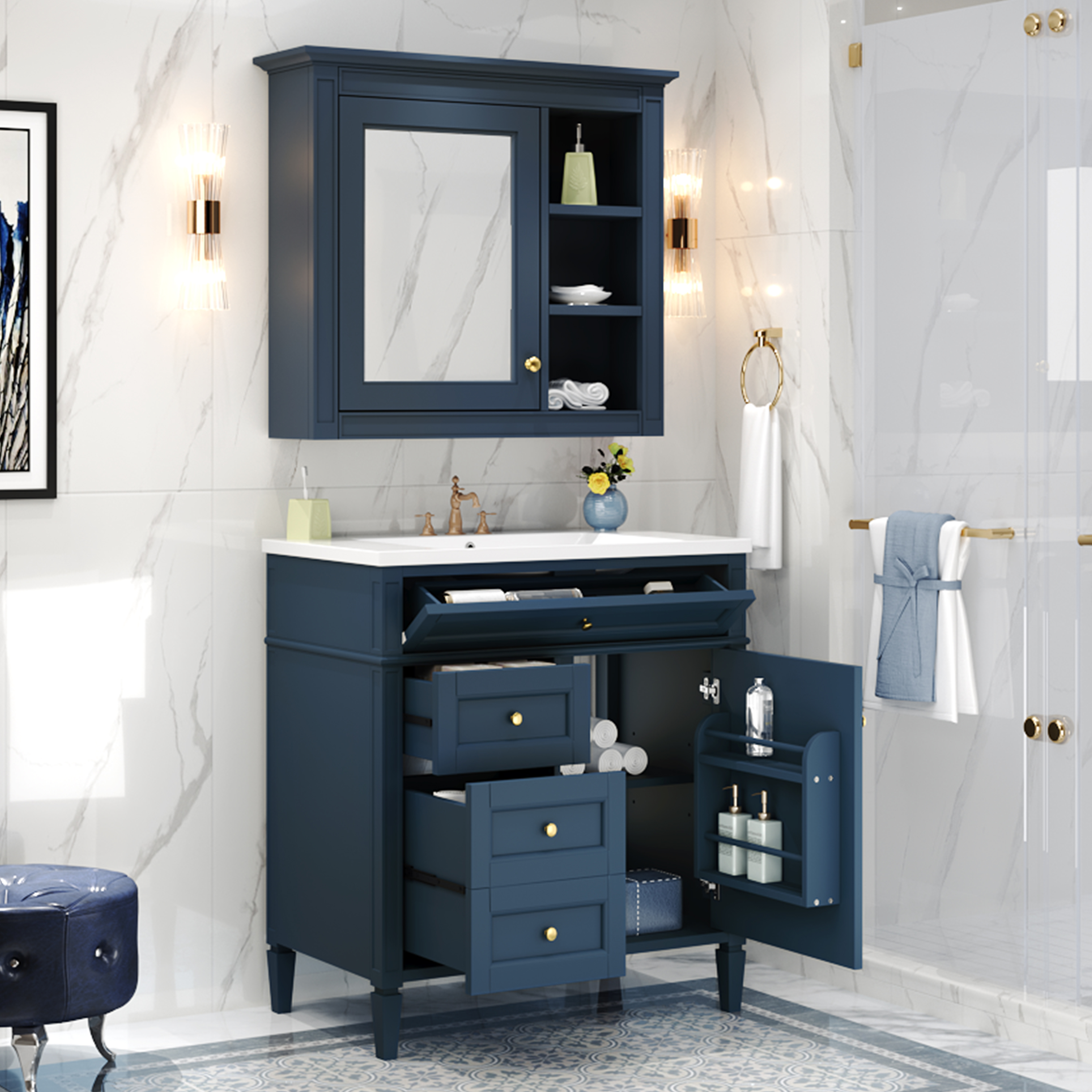 30 Inch Bathroom Vanity