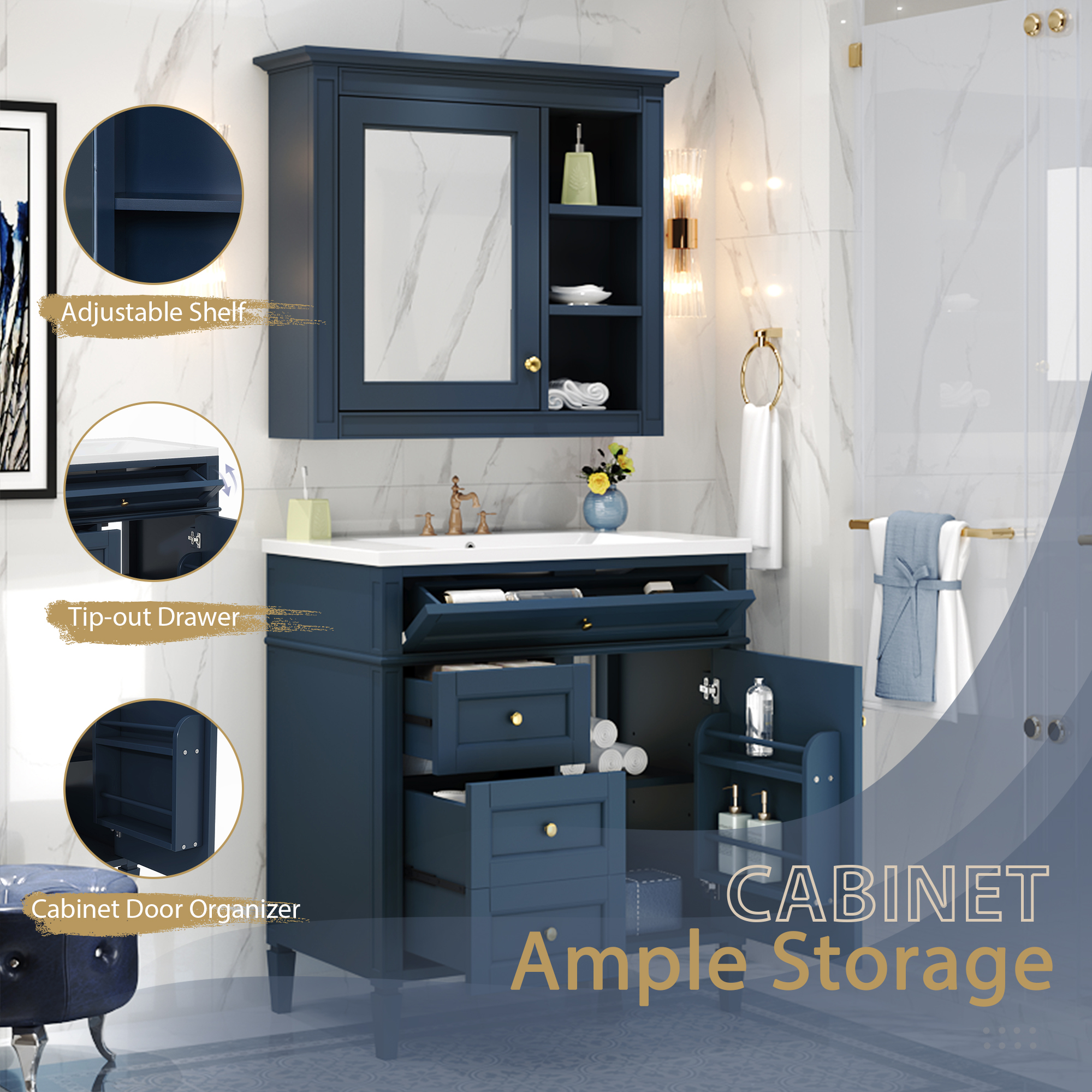 30 Inch Bathroom Vanity