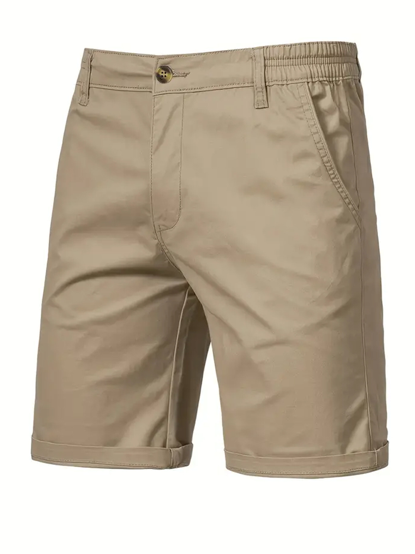 Mens Golf Shorts Polyester Casual