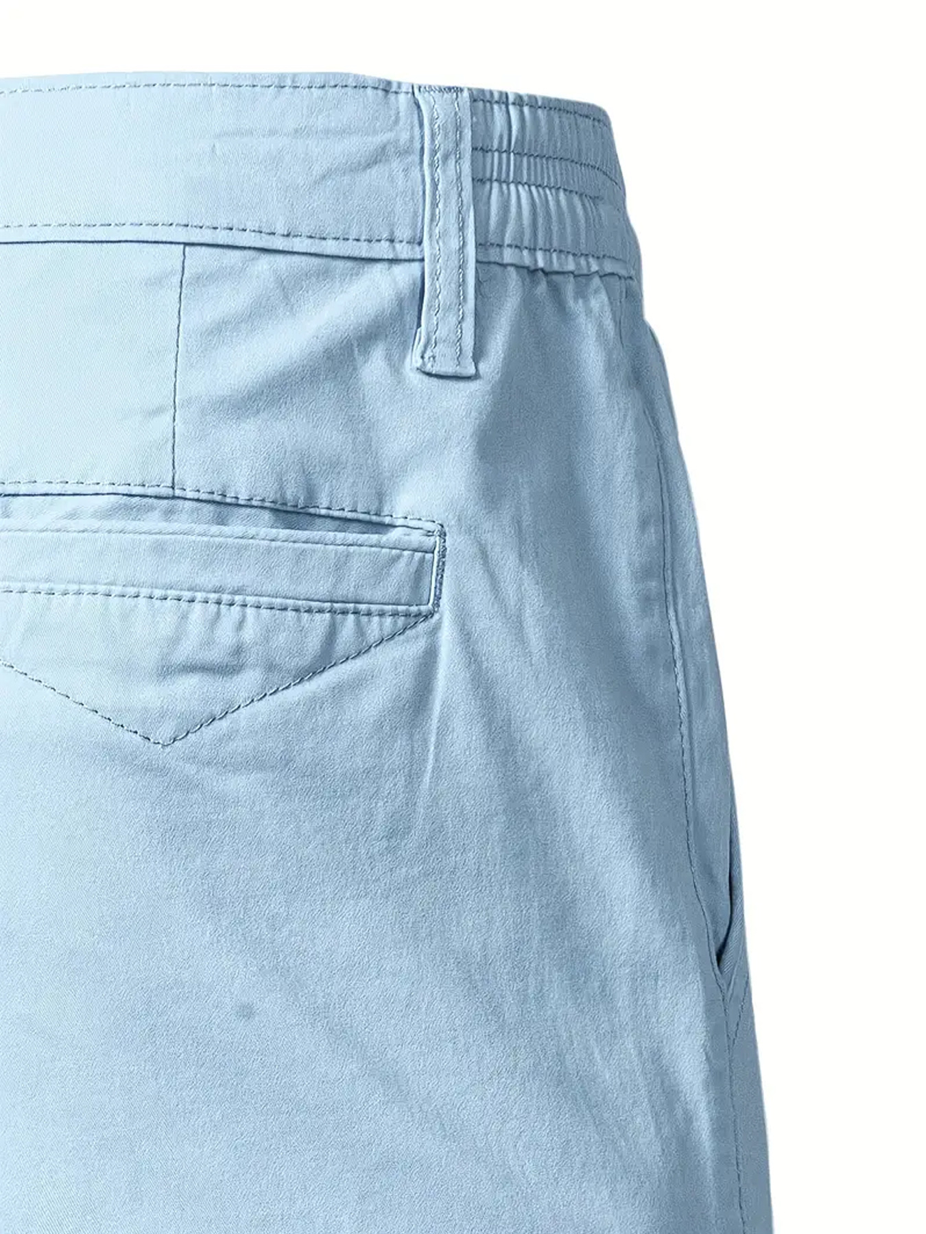 Mens Golf Shorts Polyester Casual