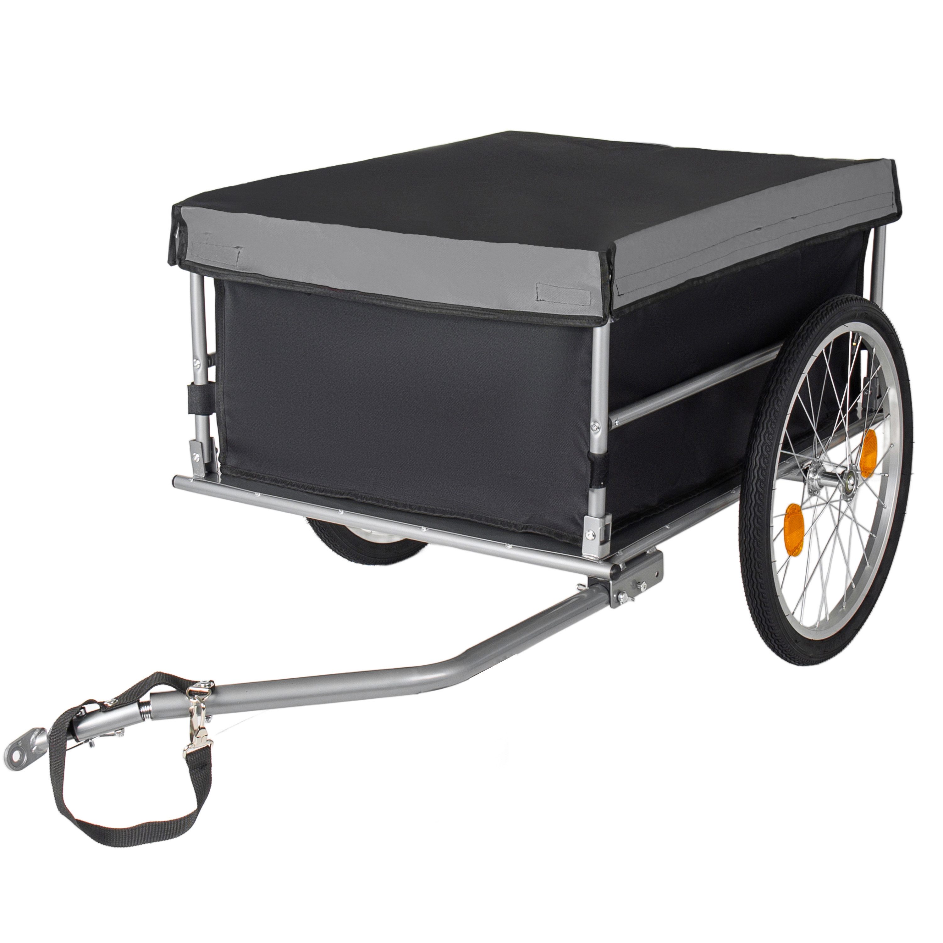 Foldable Bike Cargo Trailer With Removable Cover
