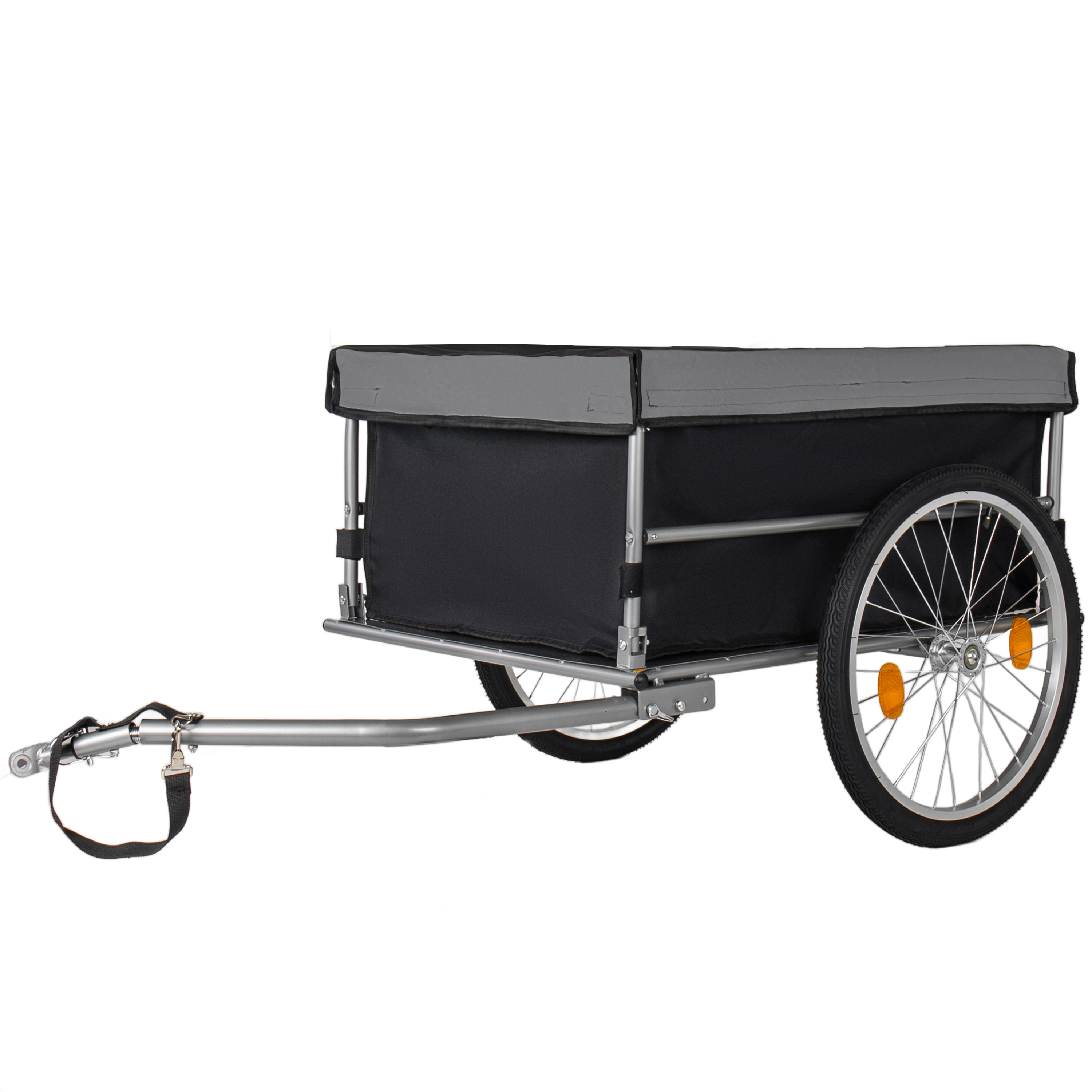 Foldable Bike Cargo Trailer With Removable Cover