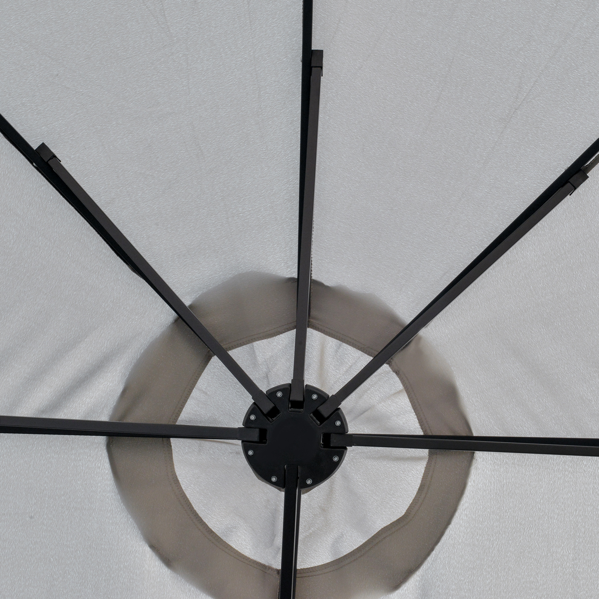LED Solar Sonnenschirm Gartenschirm