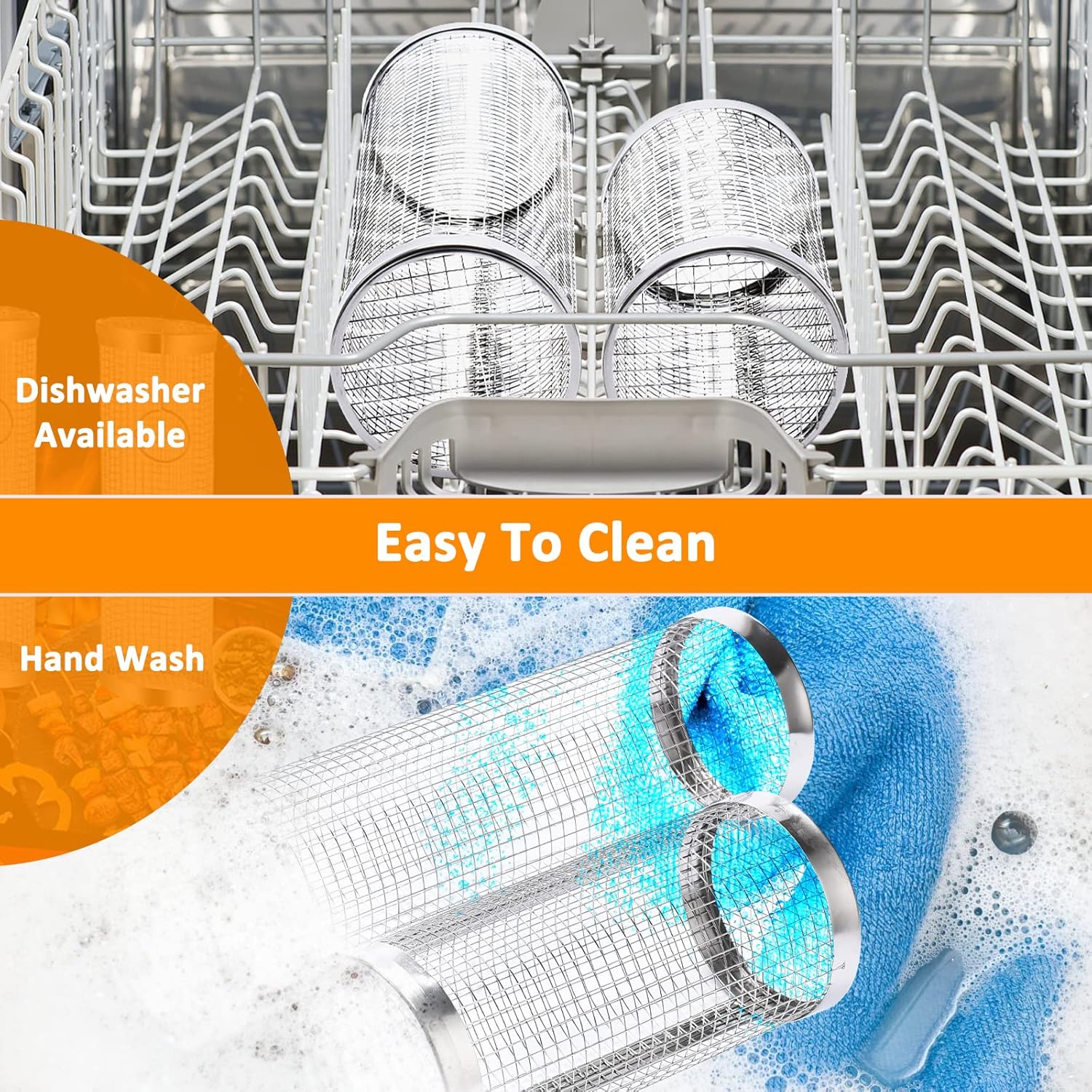 Stainless Steel Grill Basket