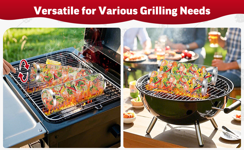Stainless Steel Grill Basket