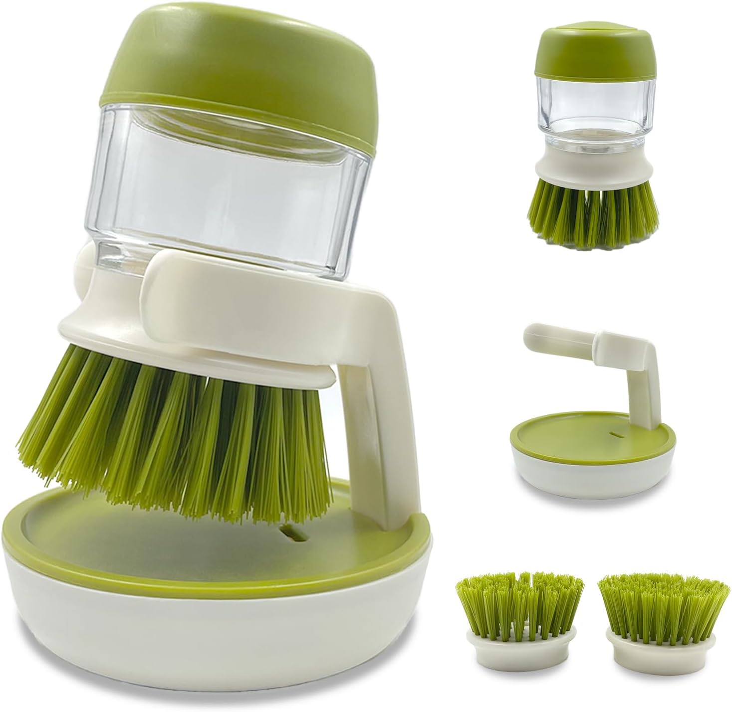 Soap Dispenser With Storage Bracket And Drainage