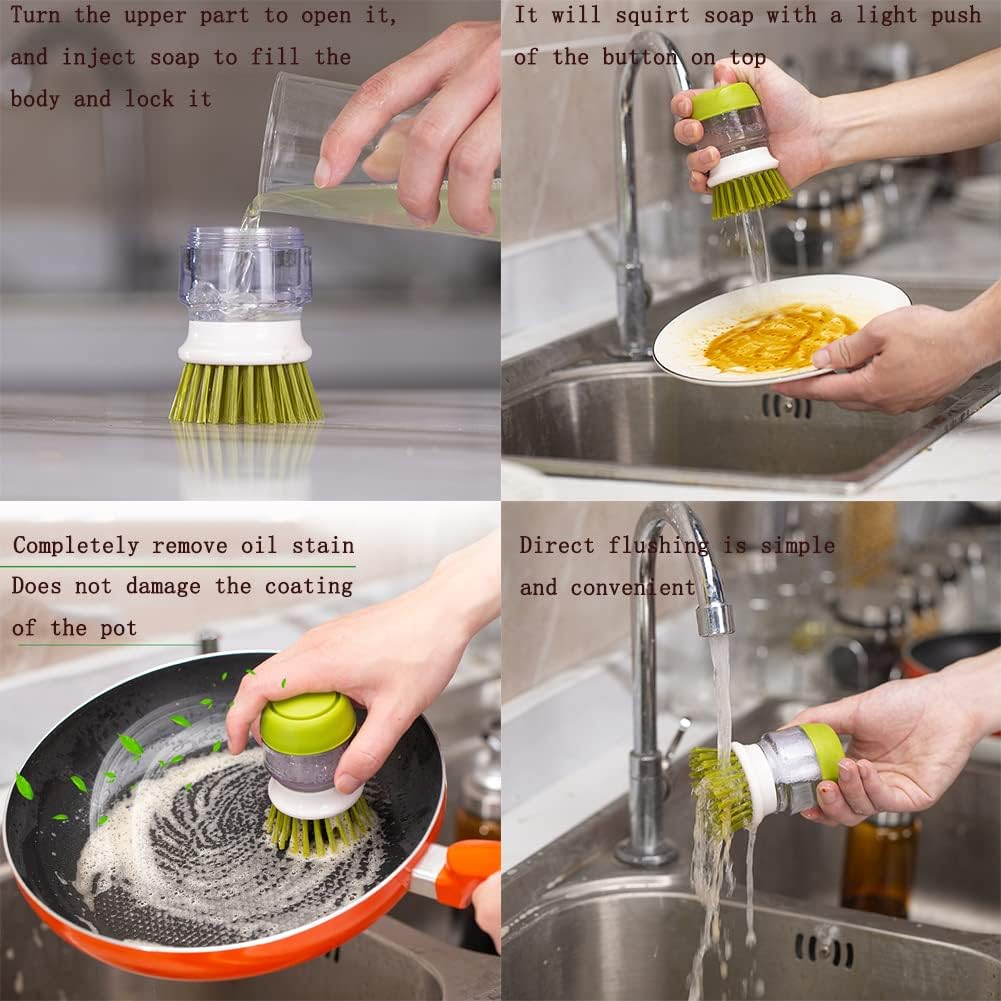 Soap Dispenser With Storage Bracket And Drainage