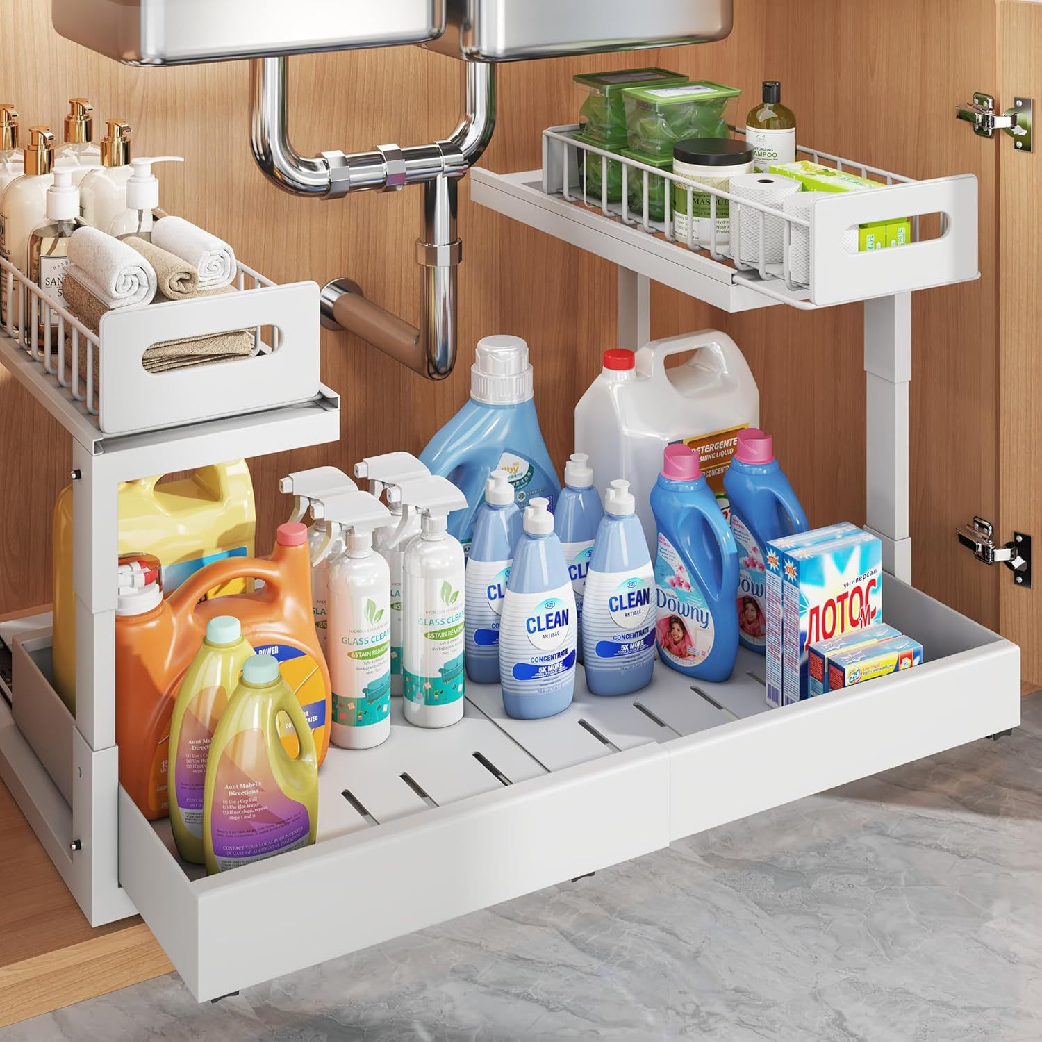 Under-sink Kitchen Rack
