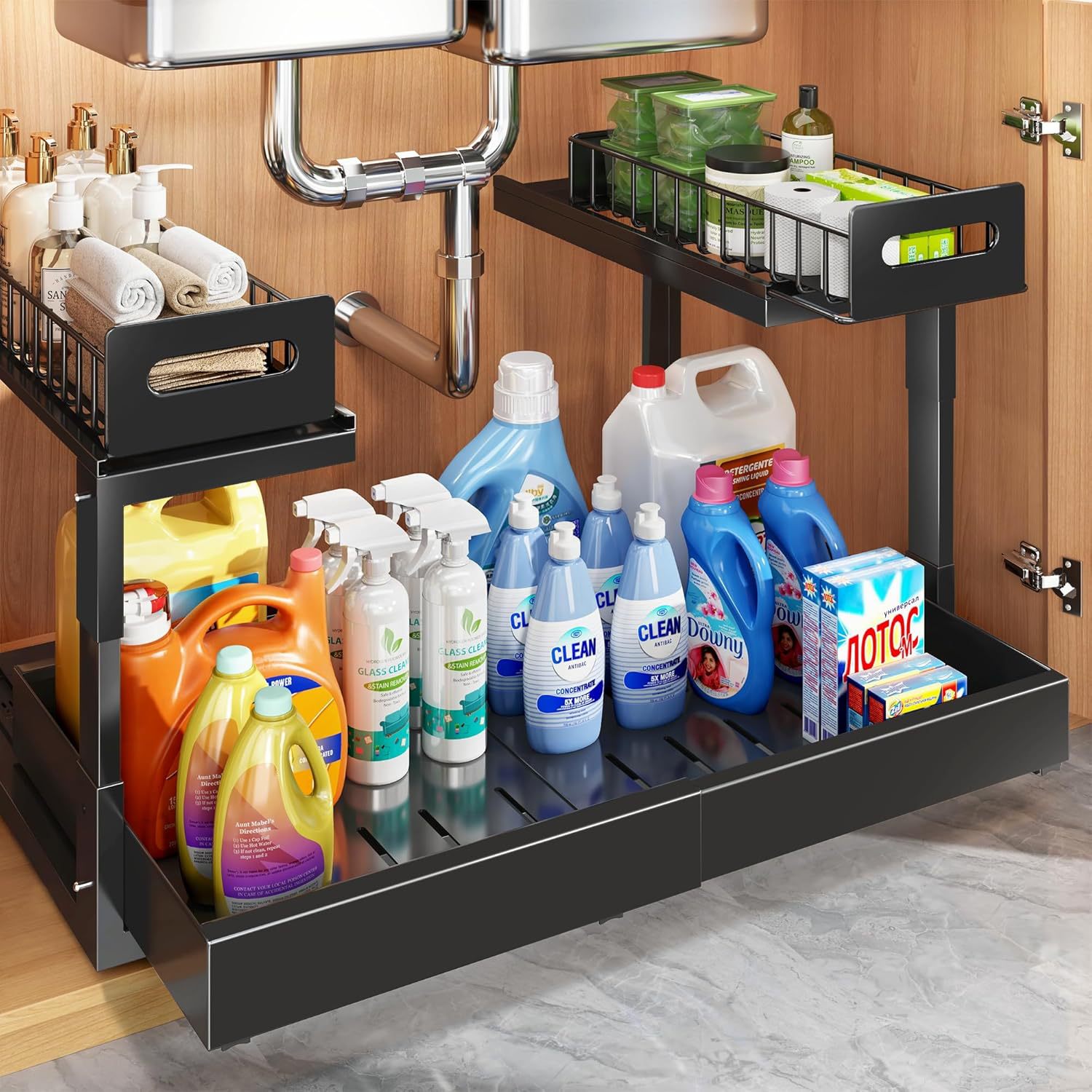Under-sink Kitchen Rack
