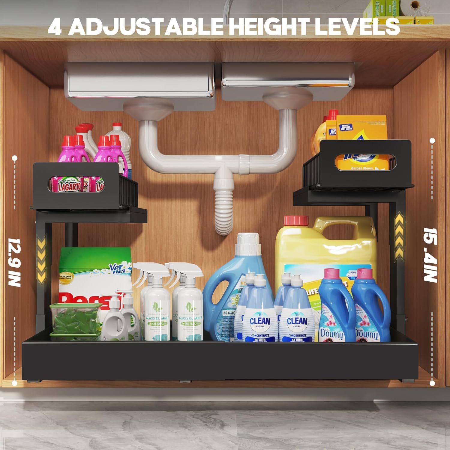 Under-sink Kitchen Rack