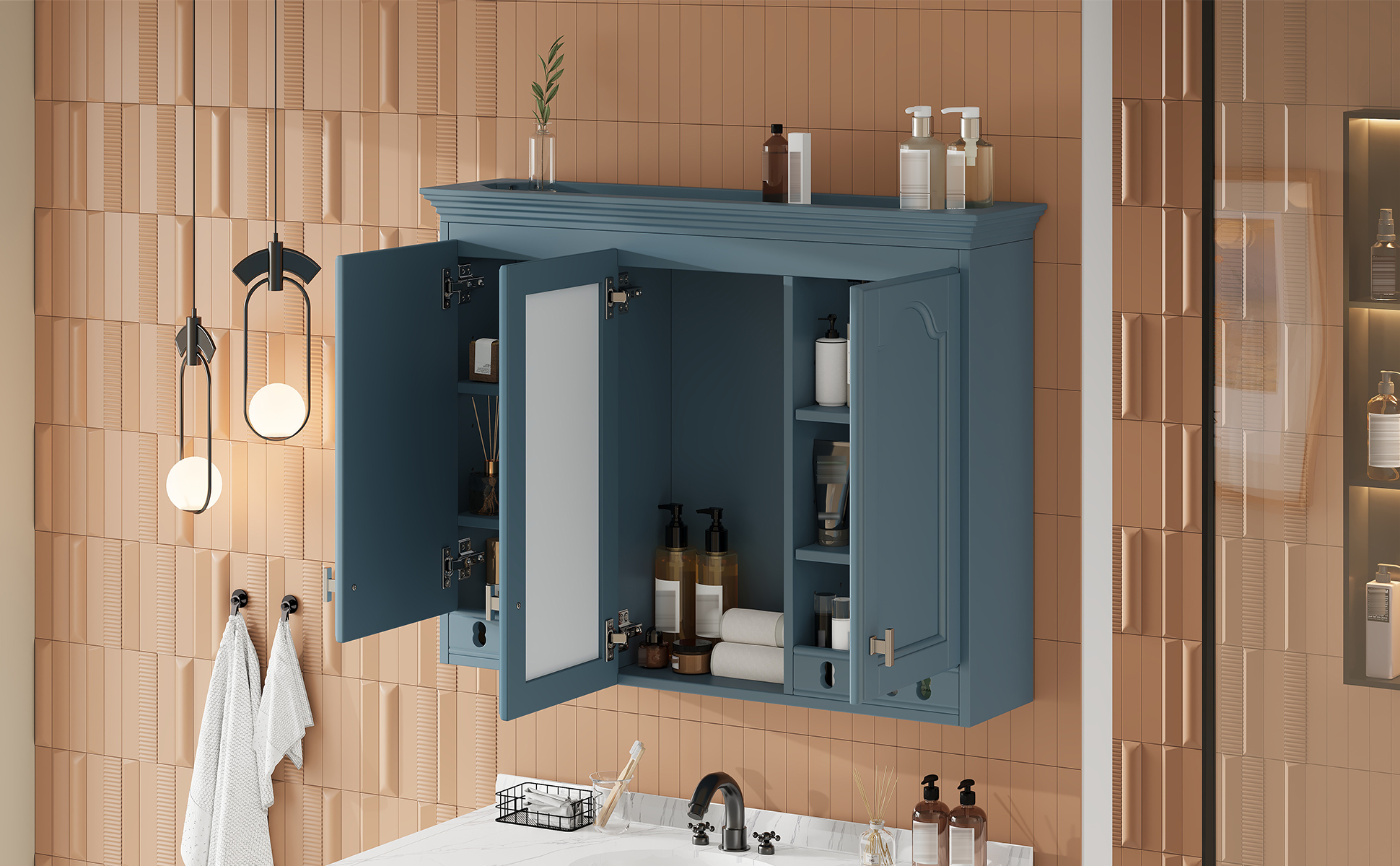 Wall-Mount Mirror Cabinet