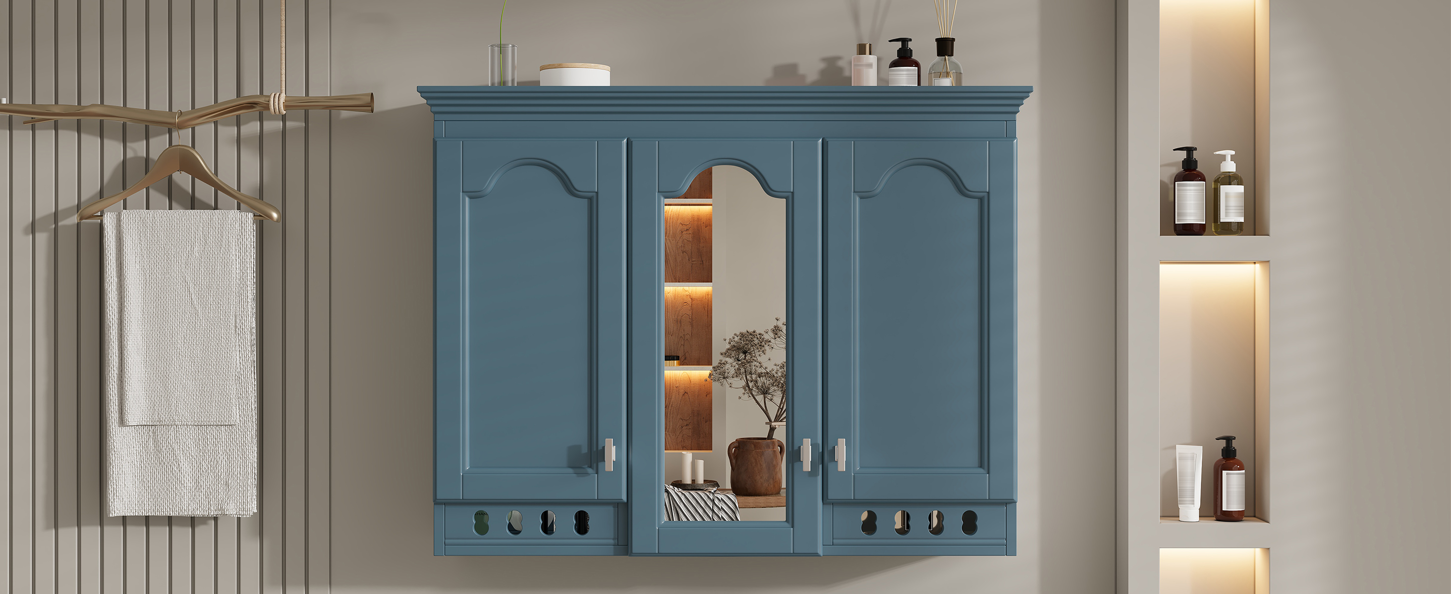 Wall-Mount Mirror Cabinet