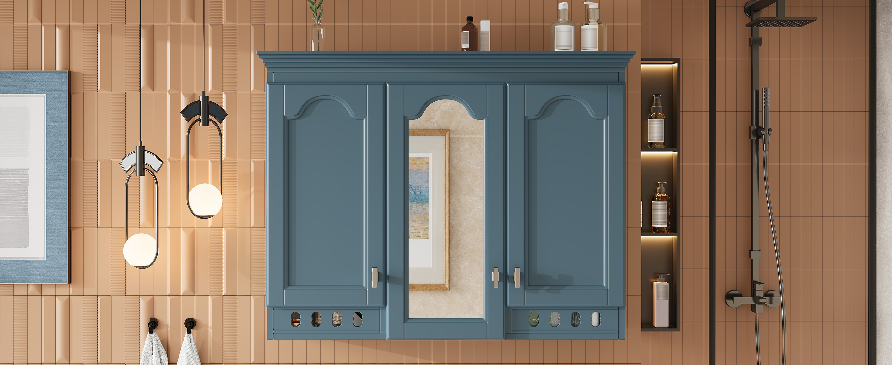 Wall-Mount Mirror Cabinet