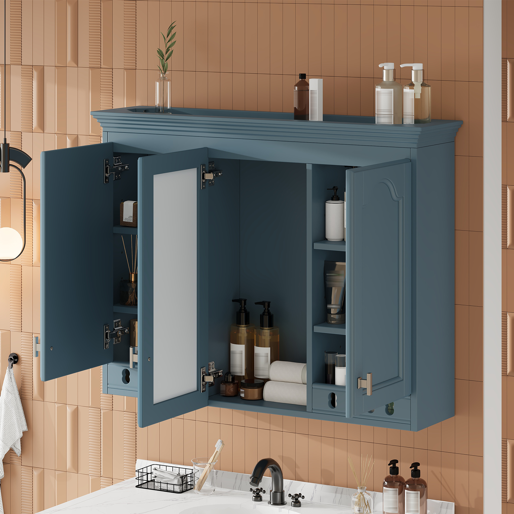 Wall-Mount Mirror Cabinet