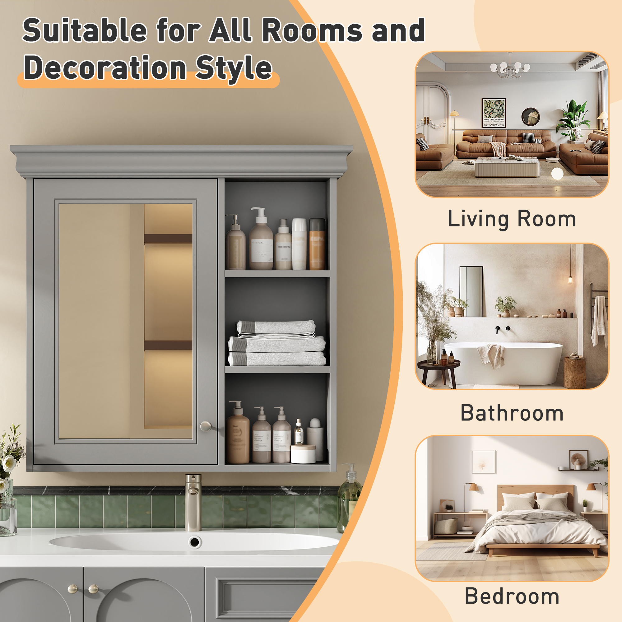 Bathroom Medicine Cabinet Mirror