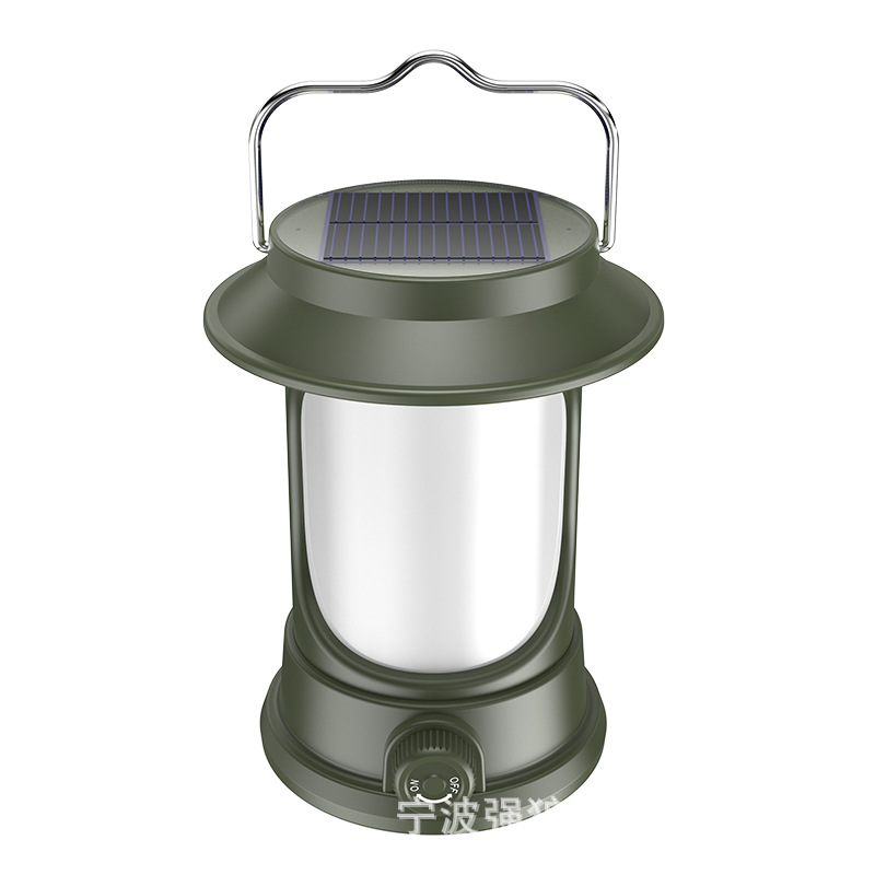 Rechargeable Solar Camping Light For Outdoor Camping