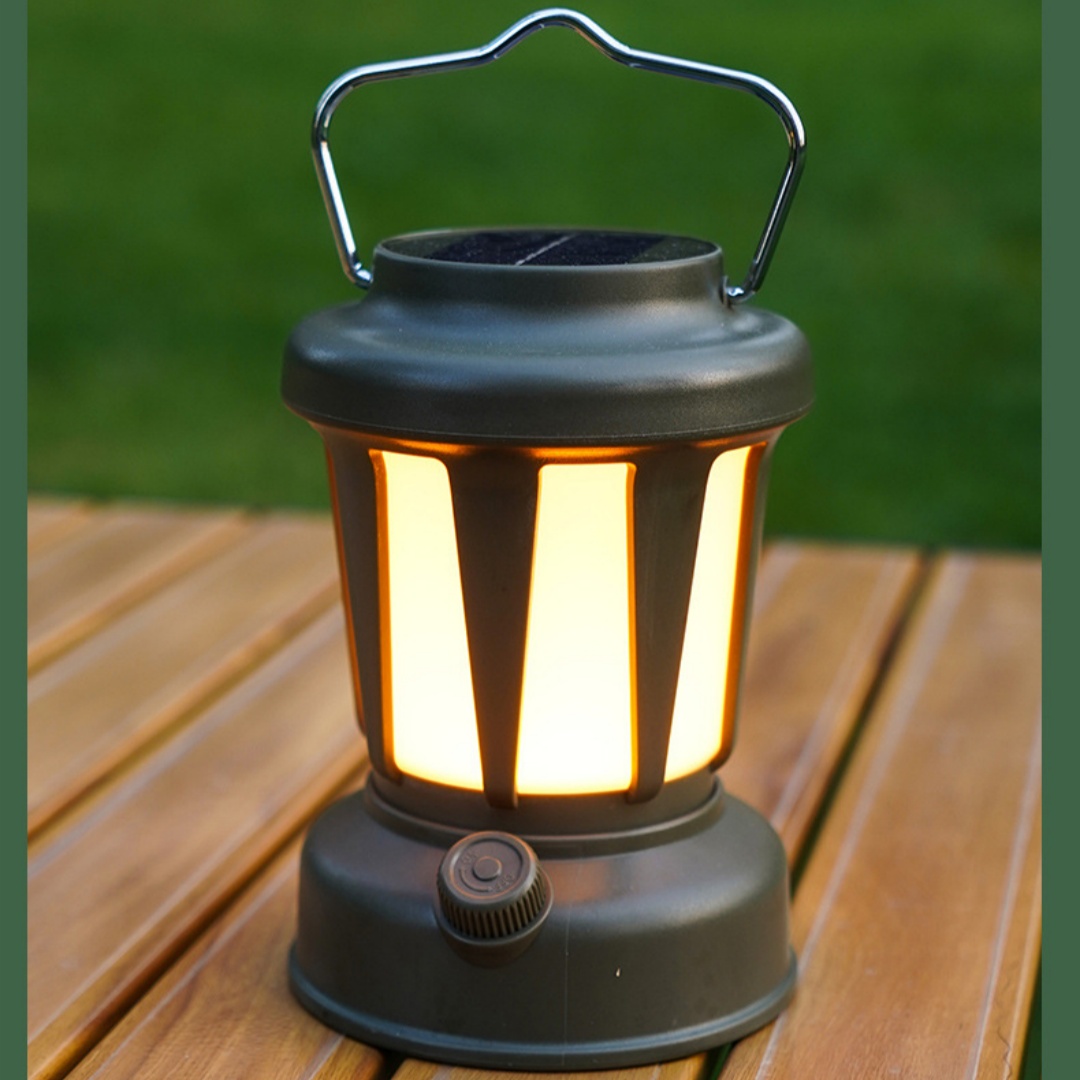 Rechargeable Solar Camping Light For Outdoor Camping