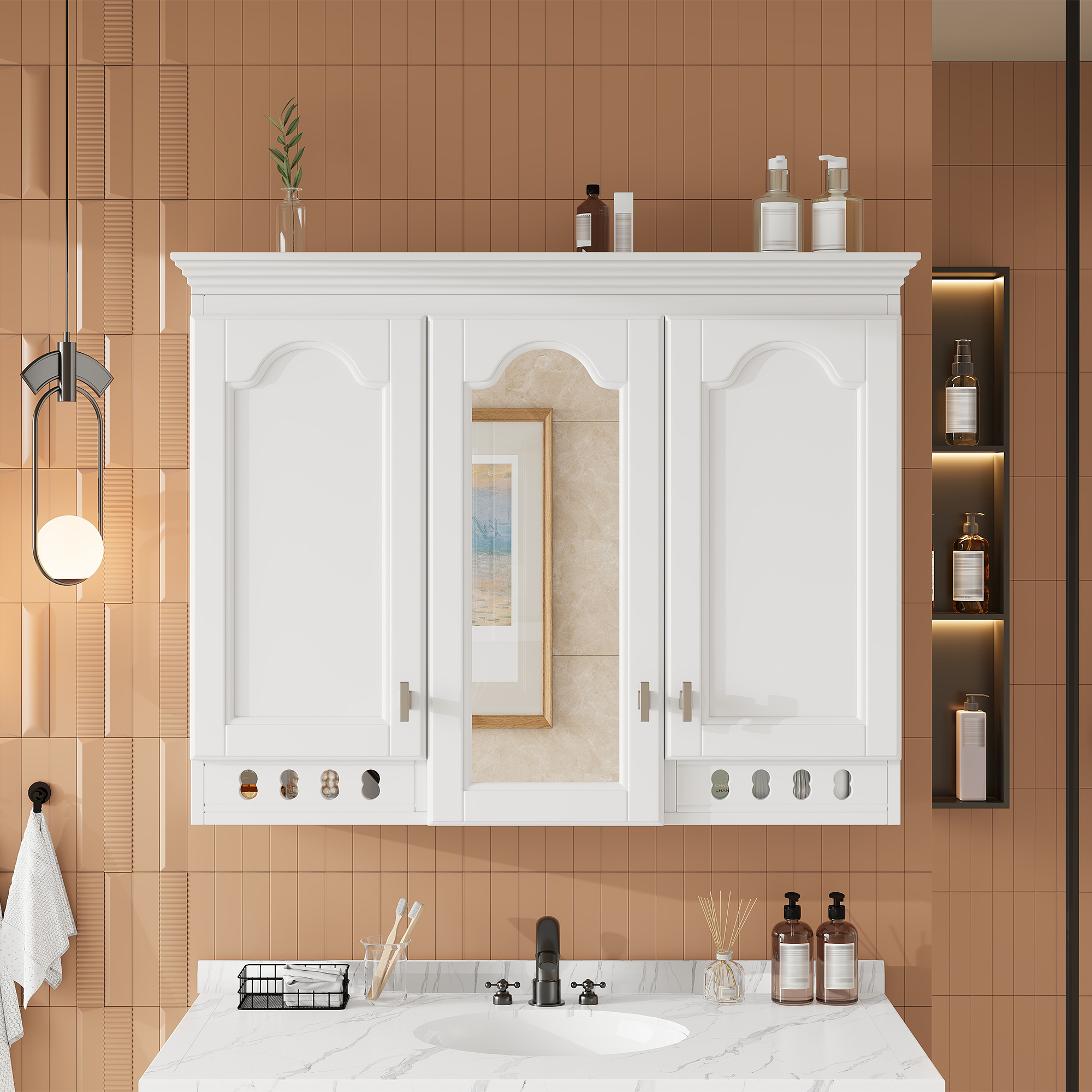 Wall-Mount Mirror Cabinet