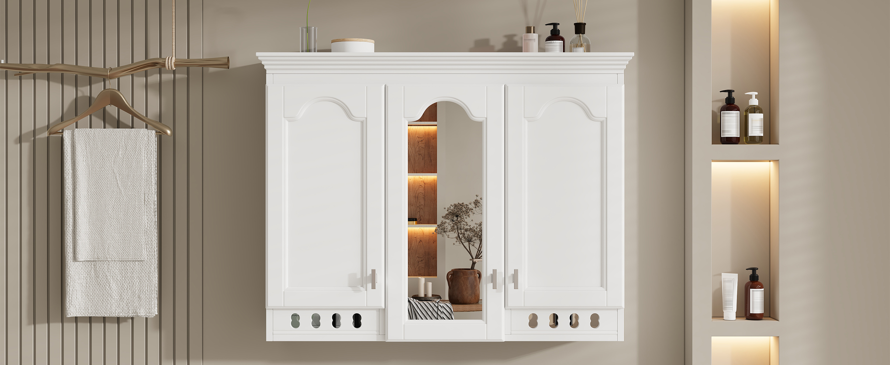Wall-Mount Mirror Cabinet
