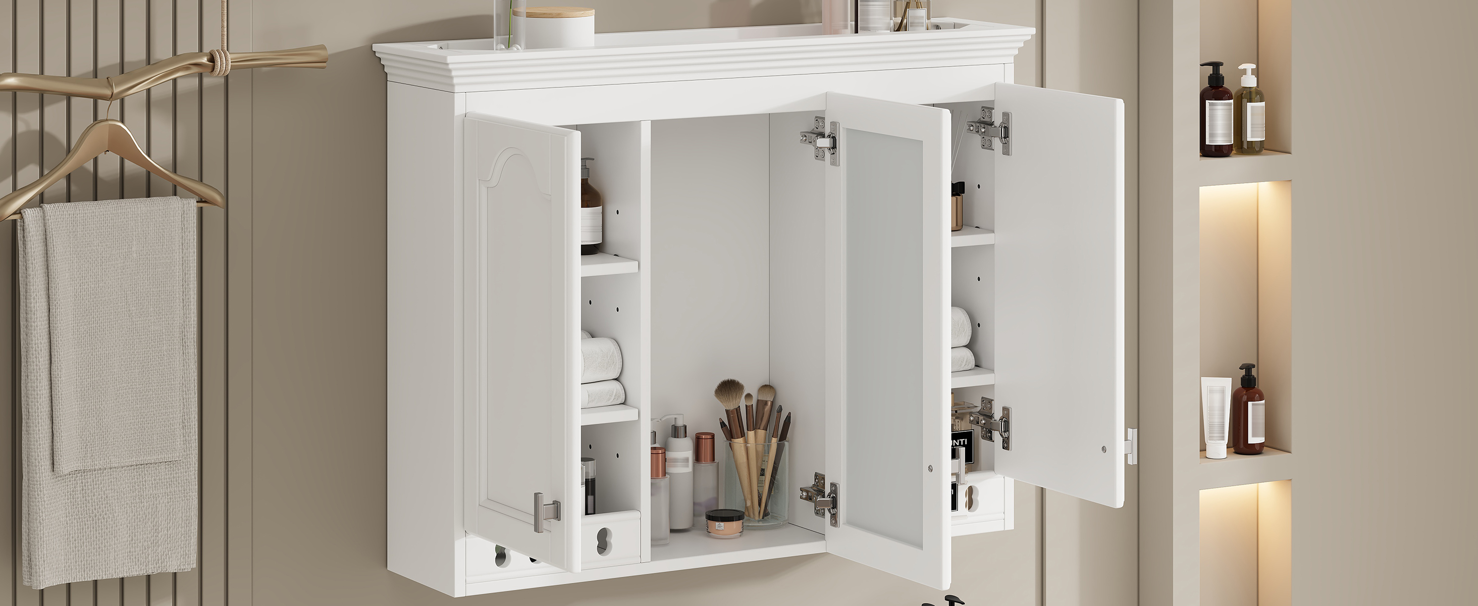 Wall-Mount Mirror Cabinet