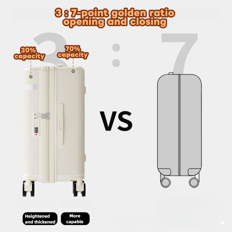 20 Inch Thick Luggage With Telescopic Pull Rod