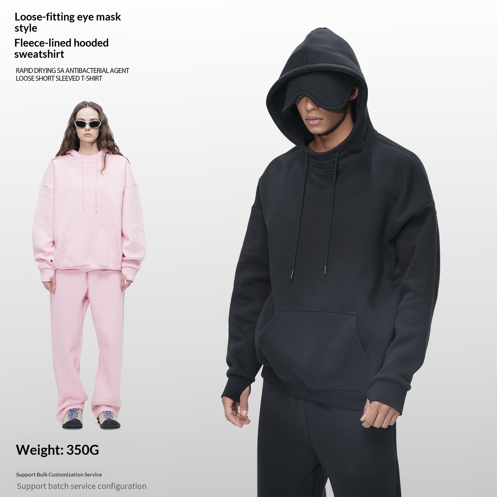 Fleece-lined Men's Hoodie