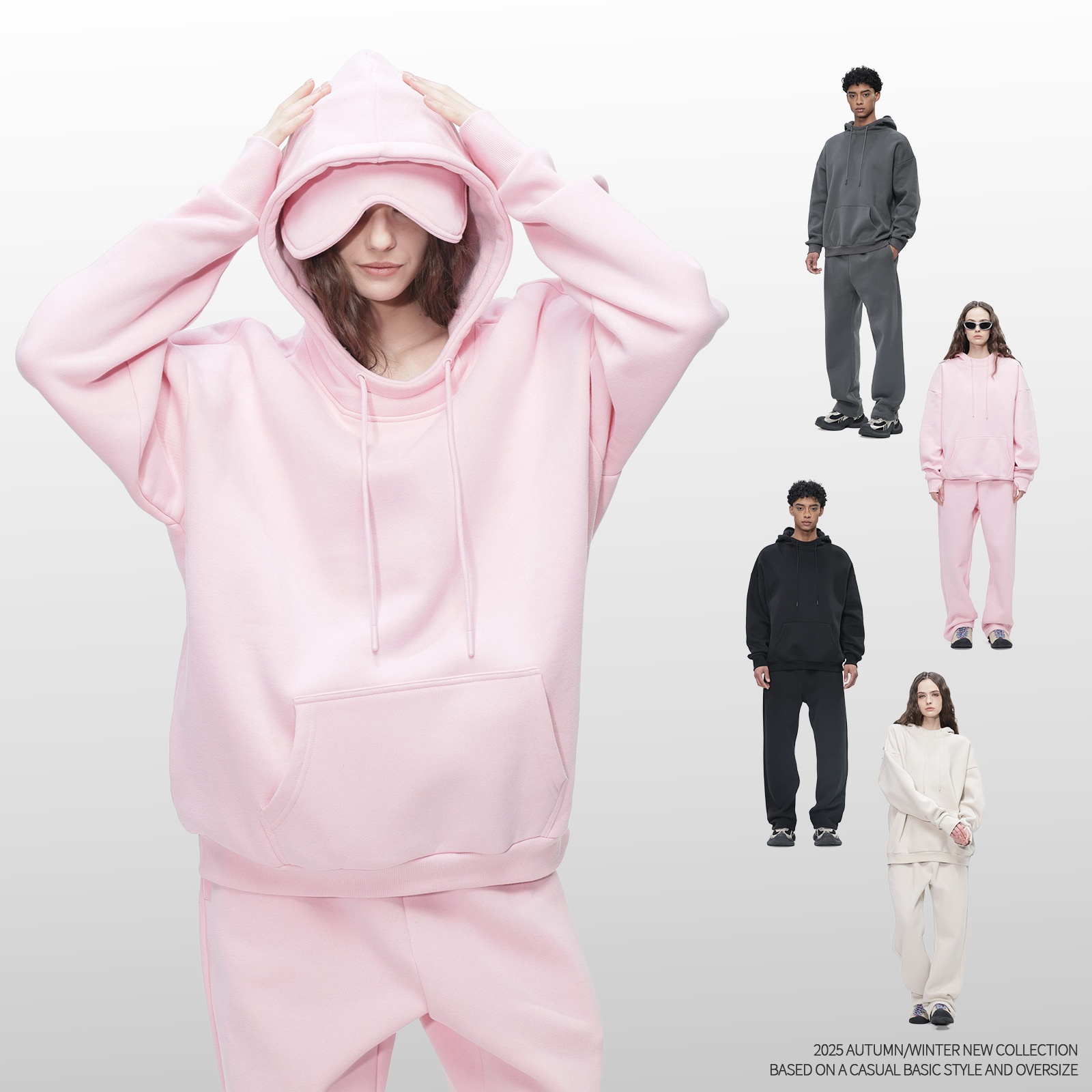 Fleece-lined Men's Hoodie