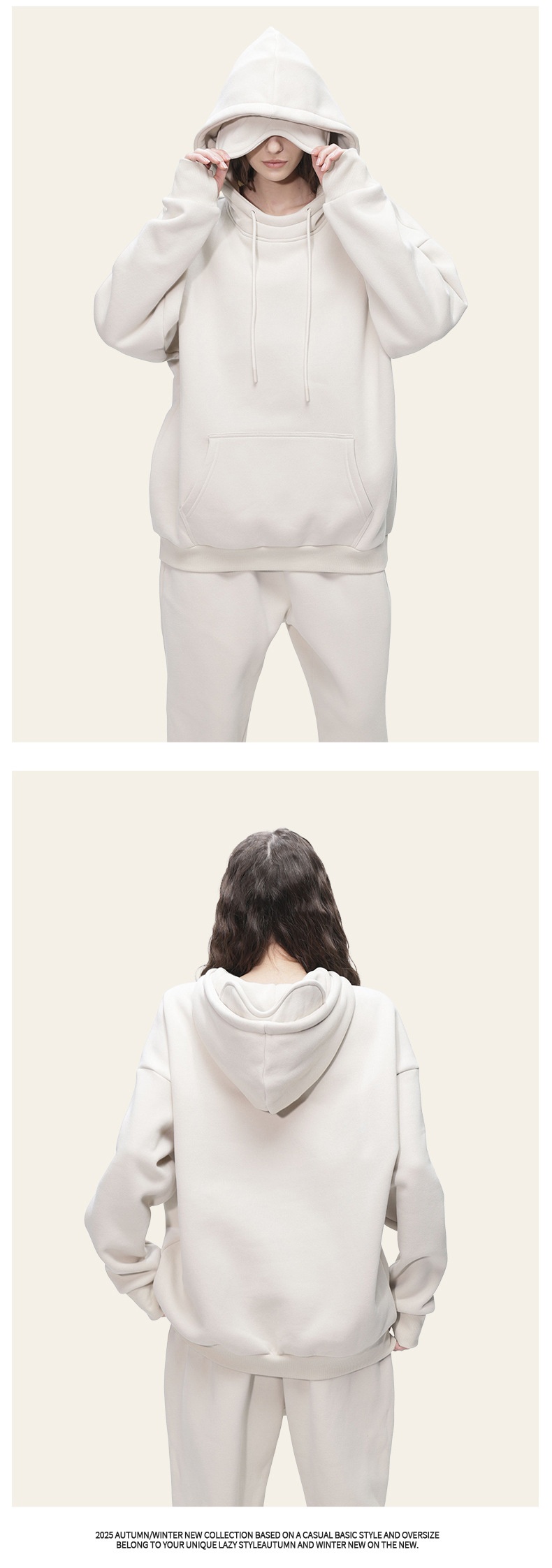 Fleece-lined Men's Hoodie