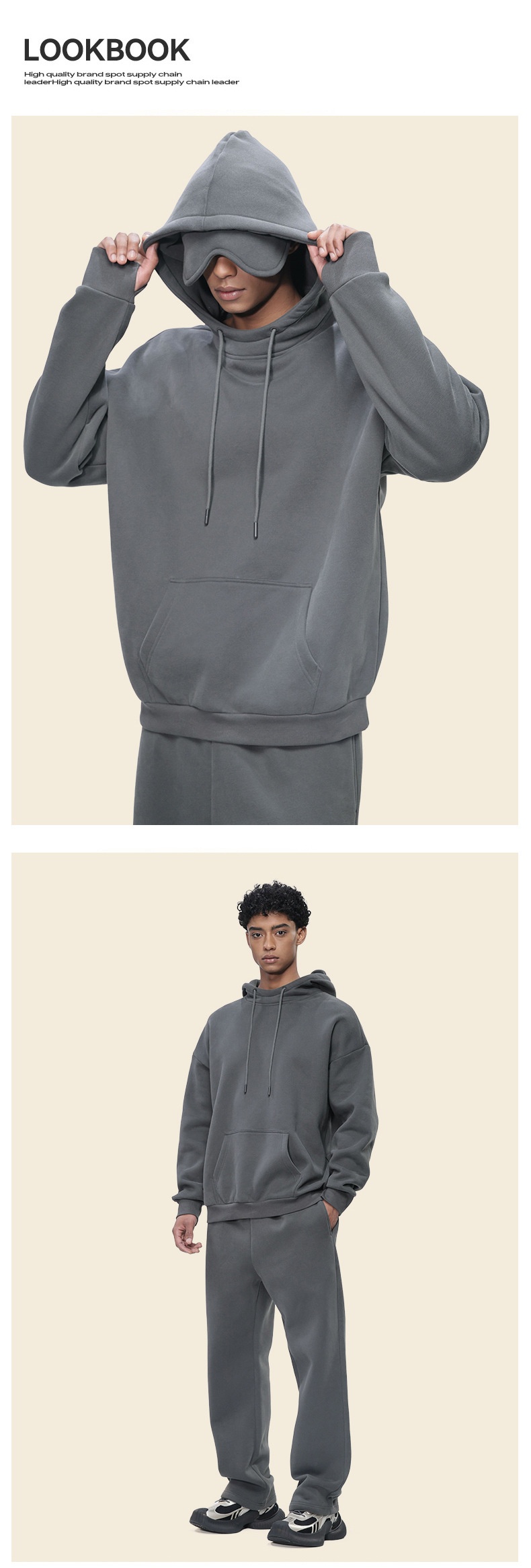 Fleece-lined Men's Hoodie