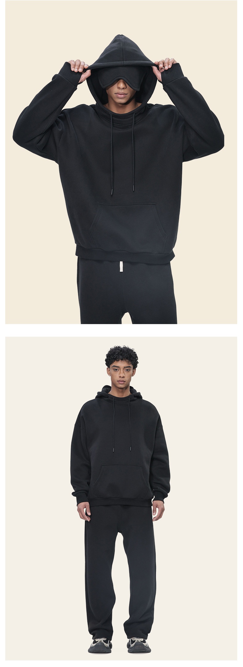 Fleece-lined Men's Hoodie