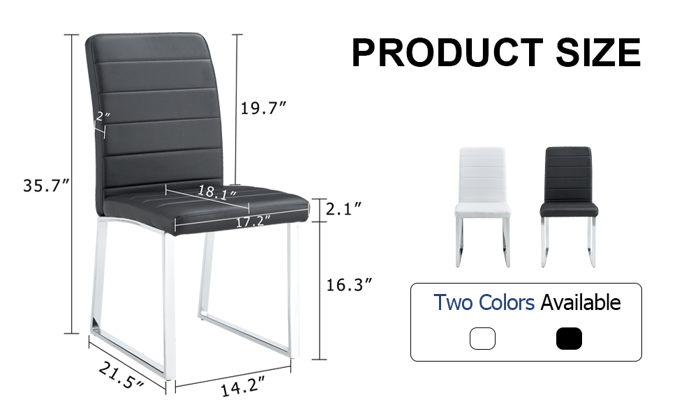 Heavy-duty Chairs Set Iron Frame