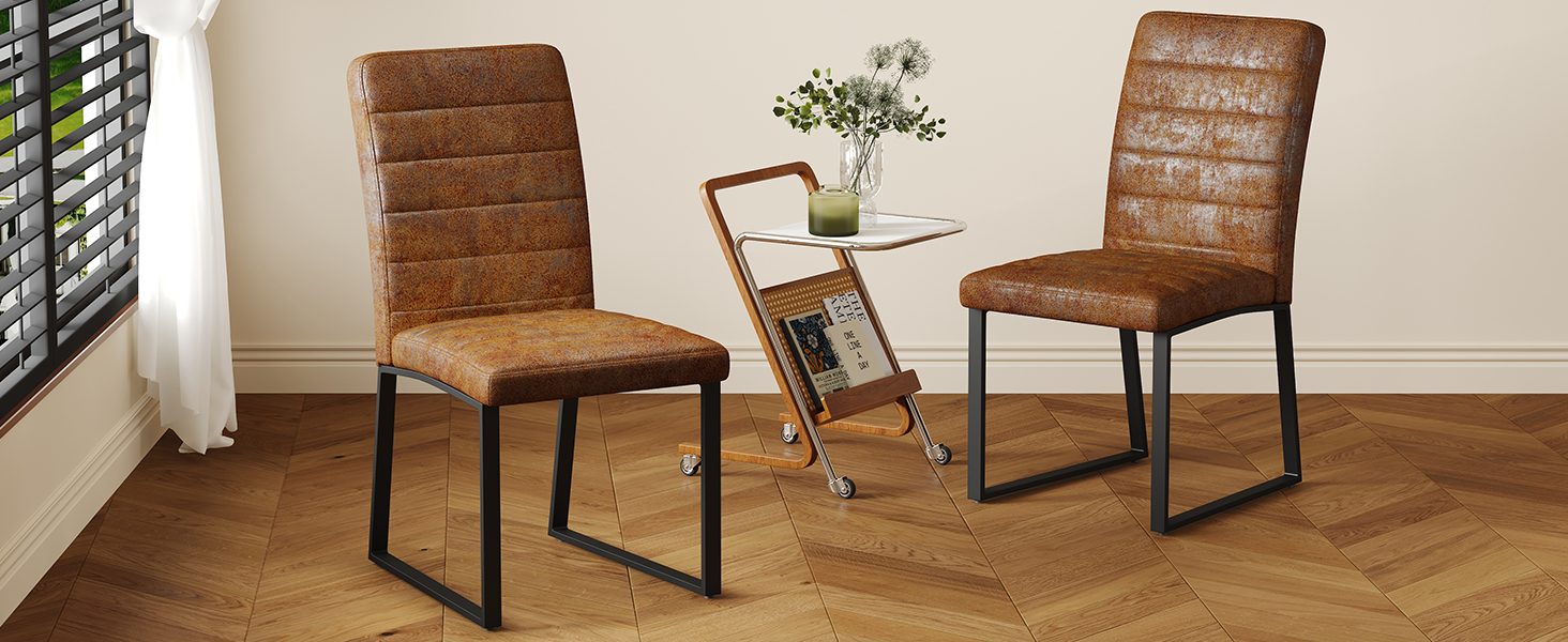 Heavy-duty Chairs Set Iron Frame