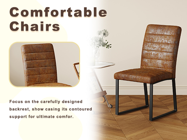 Heavy-duty Chairs Set Iron Frame