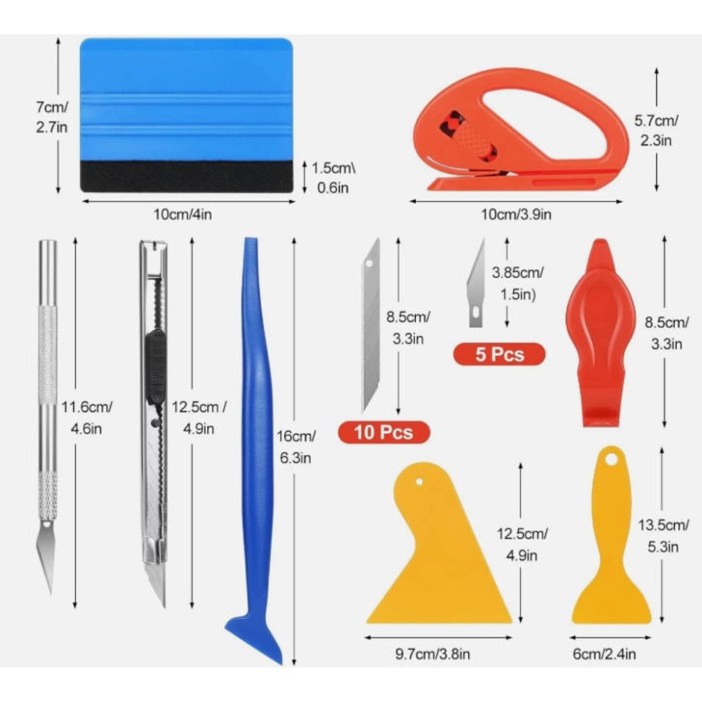Window Tint Film Applicator Tool Kit