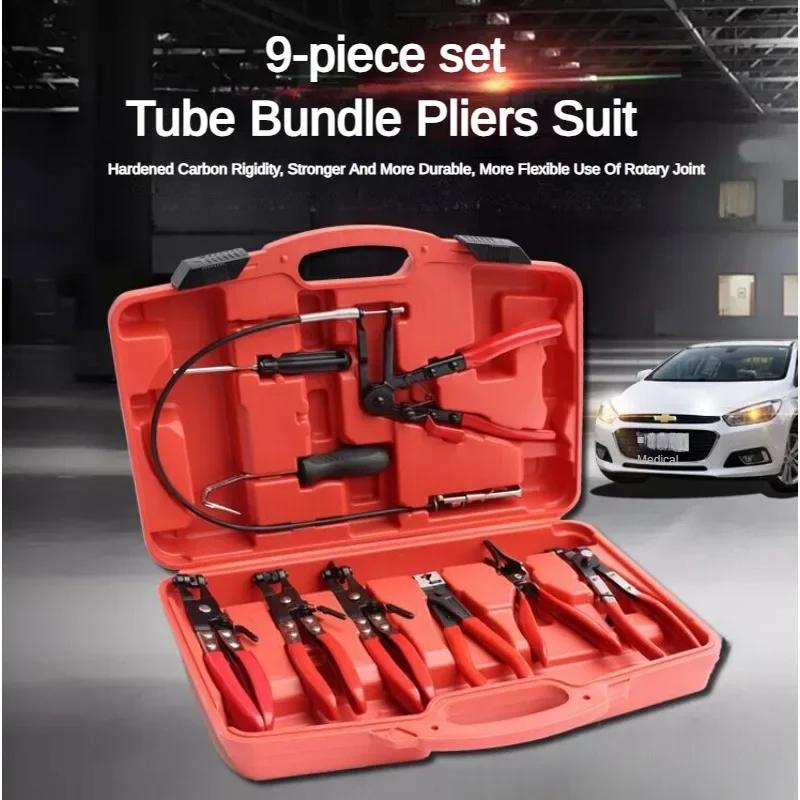 Car Water Pipe Clamp Pliers Red