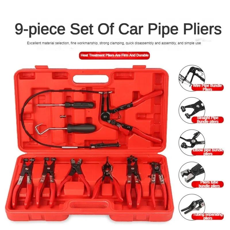 Car Water Pipe Clamp Pliers Red