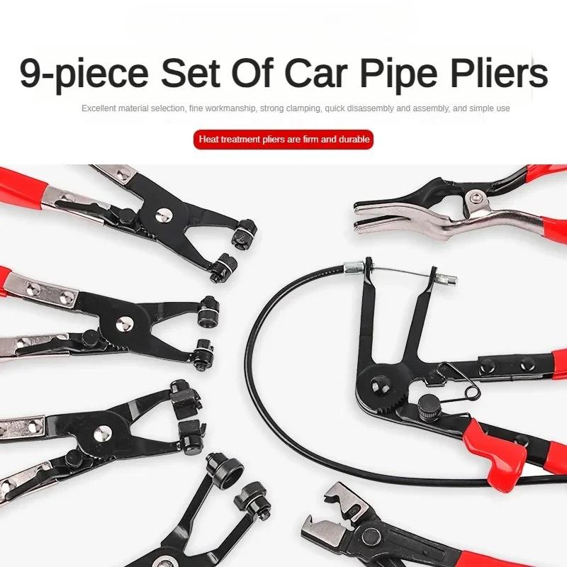 Car Water Pipe Clamp Pliers Red