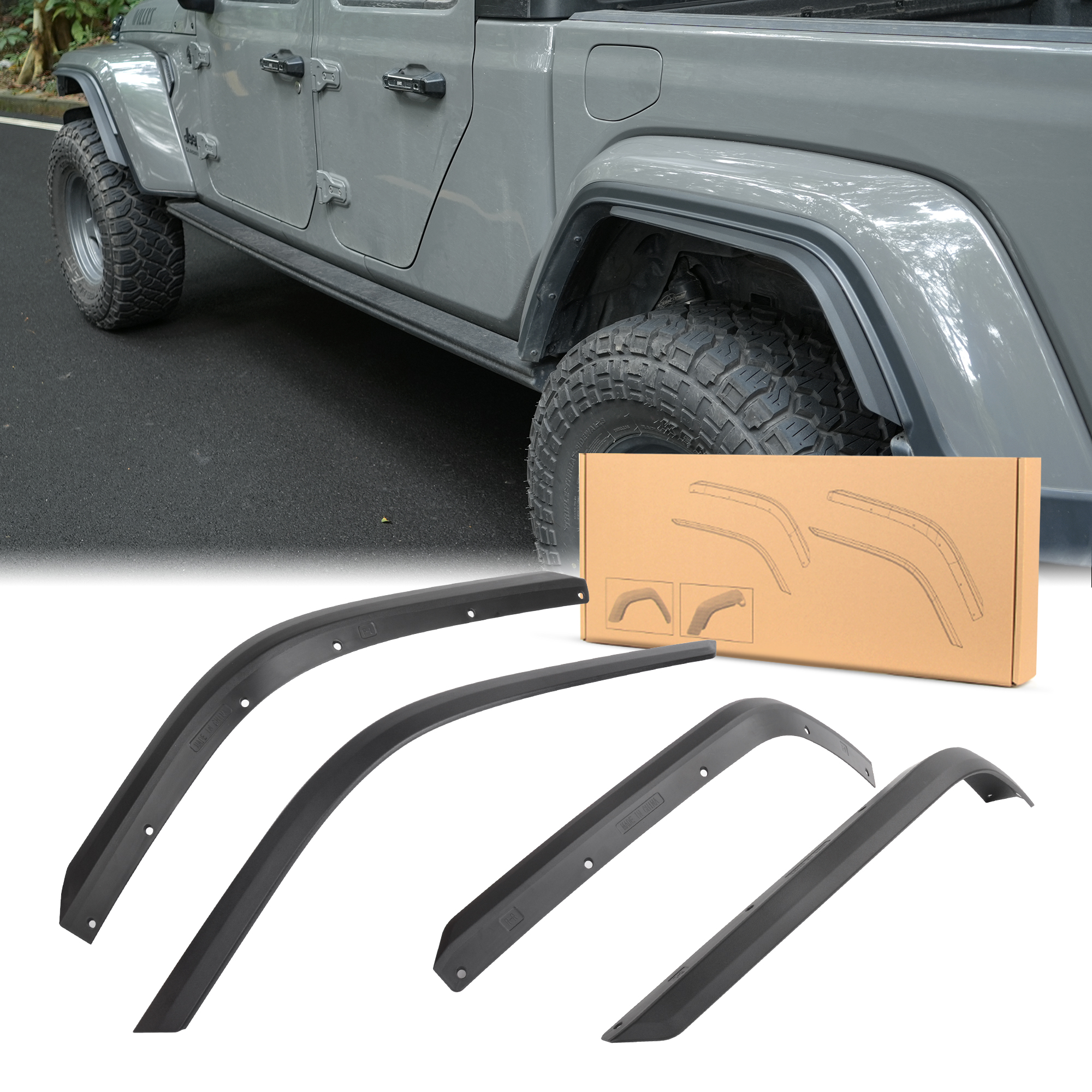 Wrangler Gladiator Fenders