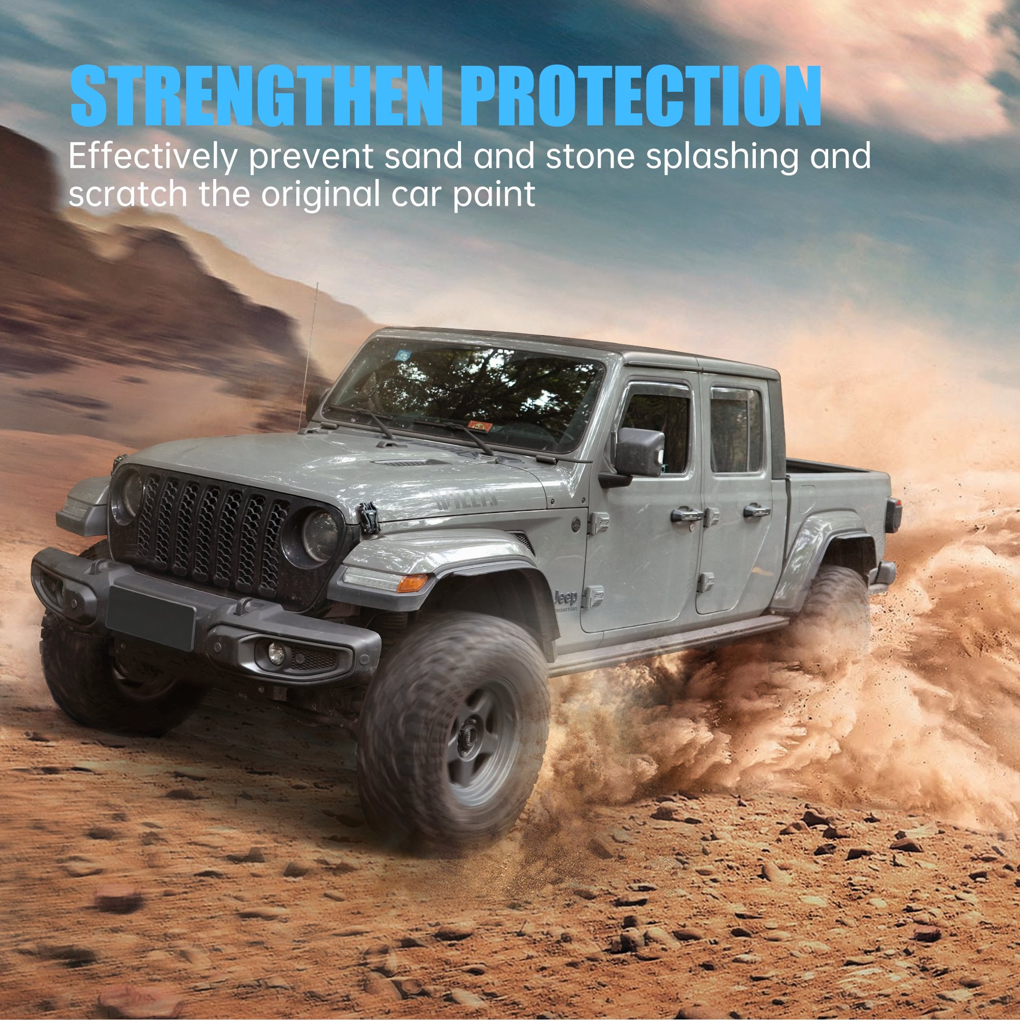 Wrangler Gladiator Fenders