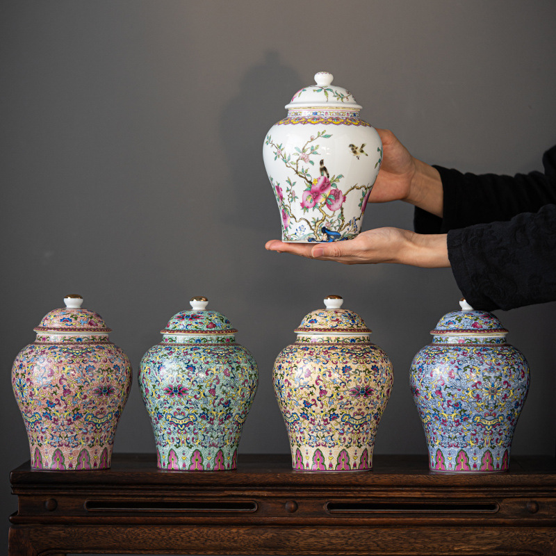 Ceramic Tea Caddy
