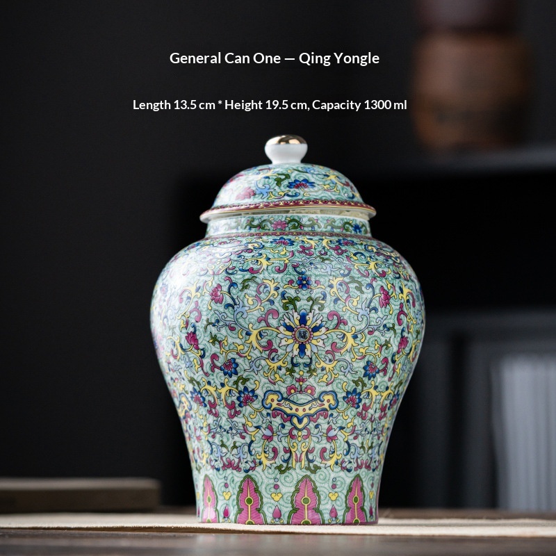 Ceramic Tea Caddy