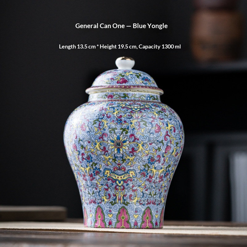 Ceramic Tea Caddy