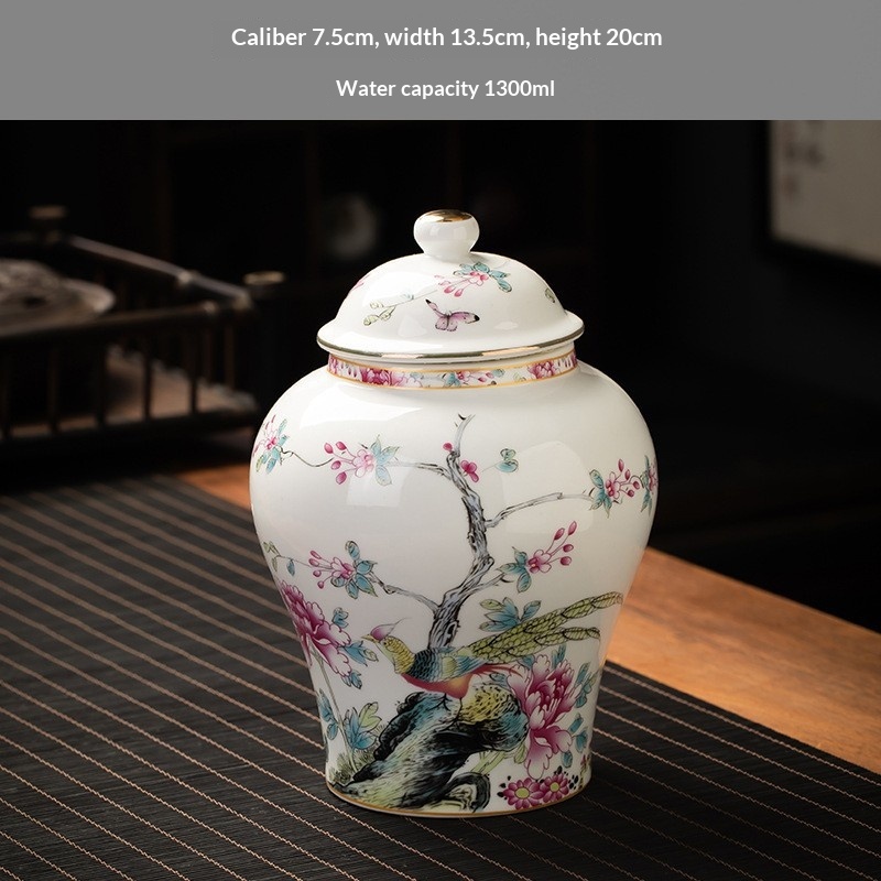 Ceramic Tea Caddy