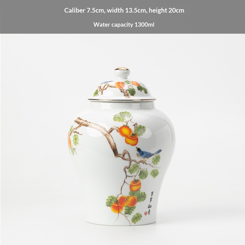 Ceramic Tea Caddy