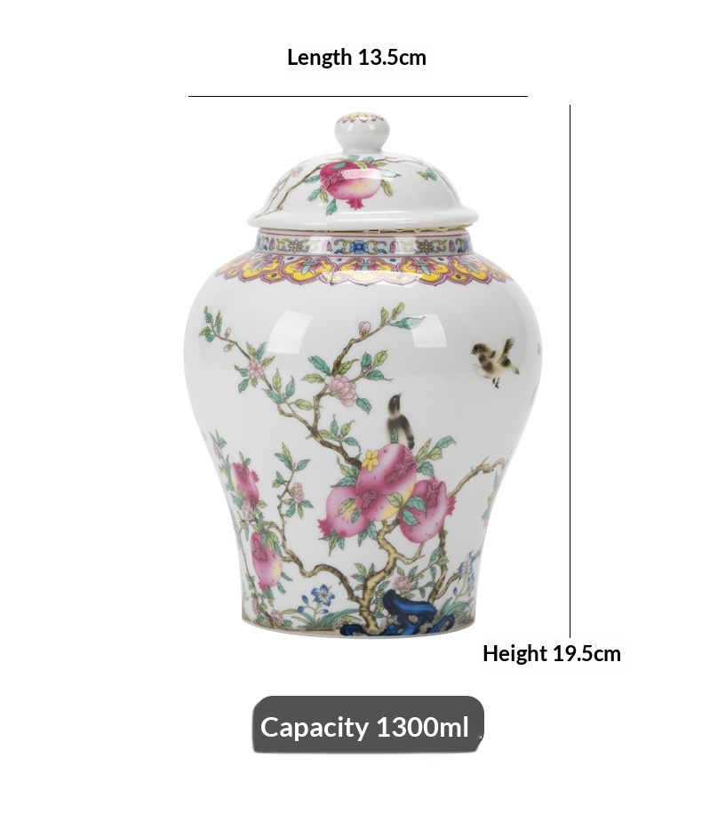 Ceramic Tea Caddy