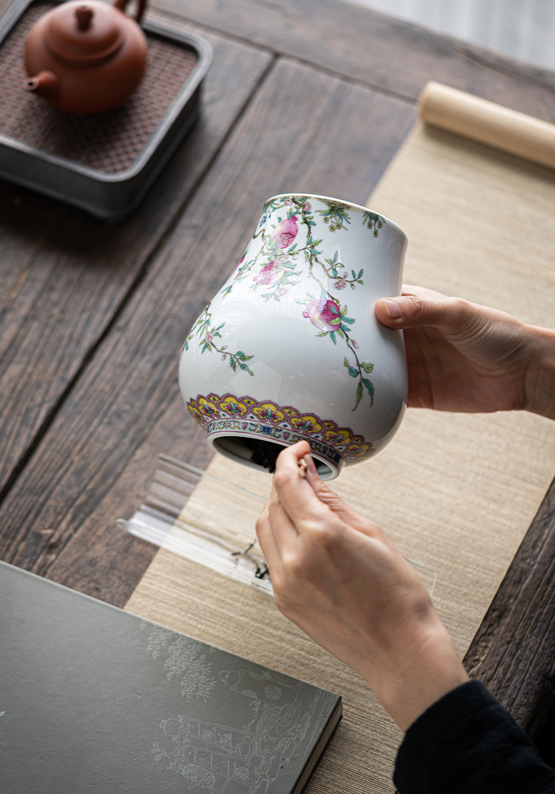 Ceramic Tea Caddy